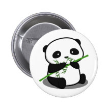 Niedlicher Panda Anstecknadelbuttons