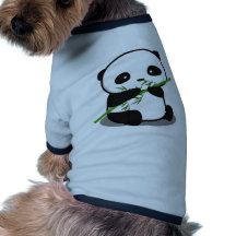 Niedlicher Panda Haustier Tshirt