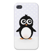 Niedlicher Penguin-Cartoon iPhone 4/4S Case