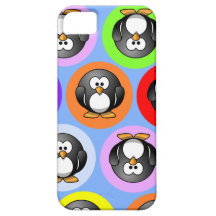 Niedlicher Penguin-Telefonkasten iPhone 5 Etuis