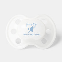 Niedlicher personalisierter stummer Knopf Binky
