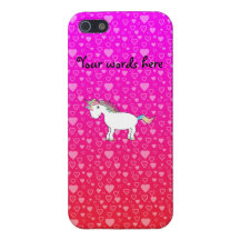 Niedlicher Regenbogen Unicorn iPhone 5 Cover