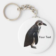 Niedlicher Schwarzweiss-Humboldtpenguin-Schlüsselr Schlüsselband