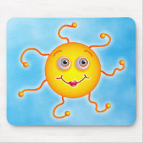 Niedlicher Sun mousepads