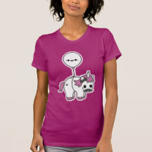 Niedlicher Unicorn mit Ballon Shirts