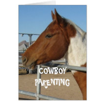 Niedlicher willkommener ZuhauseHomecoming - Cowboy Grußkarten