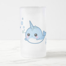 Niedliches Baby narwhal Tee Haferl