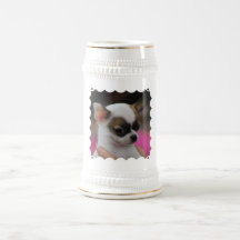 Niedliches Chihuahua-Bier Stein Kaffee Tassen