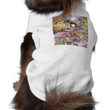 Niedliches Collagen-Hundet-shirt Hundetshirt
