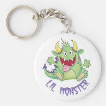 niedliches glückliches Monster Schlüsselband