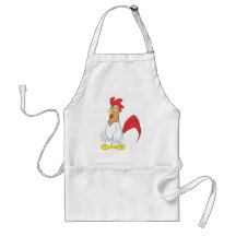 Niedliches Hahn-Huhn-Henne-Hemd Schürzen