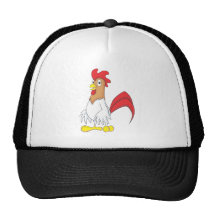 Niedliches Hahn-Huhn-Henne-Hemd Truckermützen