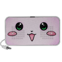 niedliches kawaii - Gekritzel iPhone Lautsprecher