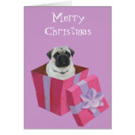 Niedliches kleines Mops-Geschenk Grußkarten