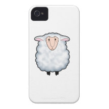 Niedliches Lamm Case-Mate iPhone 4 Hüllen