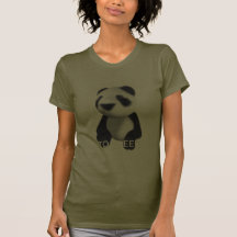 Niedliches Panda 3d haz, zum jetzt zu schlafen Hemden