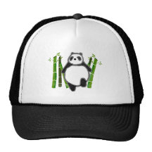 Niedliches Pandatintenzeichnen Trucker Kappe