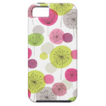 Niedliches retro Baum-Blumenmuster-Entwurf iphone  Etui Fürs iPhone 5