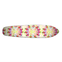 Niedliches rotes Beeren-Girlanden-Muster Personalisiertes Deck