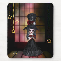 Niedliches Steampunk Goth u. hängende Sterne Mouse