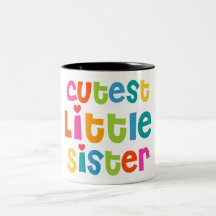 Niedlichste kleine Schwester Tee Tasse