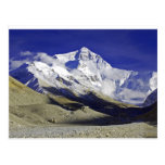 Niedriges Lager Tibet Everest Postkarte