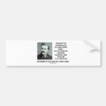 Nietzsche Geisteskrankheit selten im Einzelpersone Auto Sticker