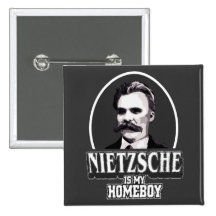 Nietzsche ist mein Homeboy Anstecknadel