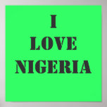 nigerisches Plakat NO1