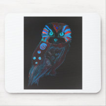 Night Owl - Nachteule Mousepad
