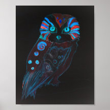 Night Owl - Nachteule Posterdruck