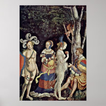 Niklaus Manuel - das Urteil von Paris Posterdrucke