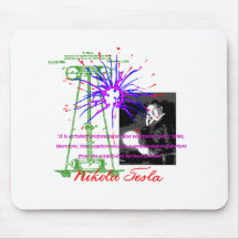 Nikola Tesla Mauspad