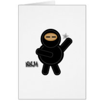 Ninja Grußkarten