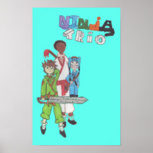 Ninja Trio Posterdrucke