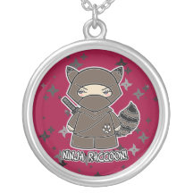 Ninja Waschbär! Shuriken Ninjadorables Halskette
