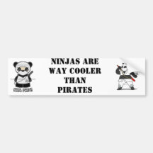 NinjaPandaPrint, ninjapanda, Ninjas sind WEISEN-Gu Auto Aufkleber