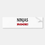 Ninjas Felsen Auto Aufkleber