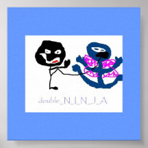 Ninjas Posterdrucke