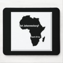 NO1 Johannesburg, Südafrika-T-Shirt und usw. Mauspads
