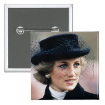 No.44 Prinzessin Diana Frankreich 1988 Buttons