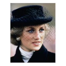 No.44 Prinzessin Diana Frankreich 1988 Postkarte
