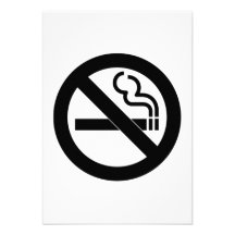 No Smoking Invitations
