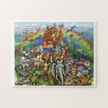 Noahs Arche-Puzzlespiel