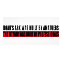 Noahs Arche war bult durch Amatuers… Photo Karte