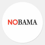 NOBAMA/ANTI-OBAMA - besonders angefertigt Sticker