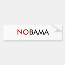 NOBAMA Autoaufkleber