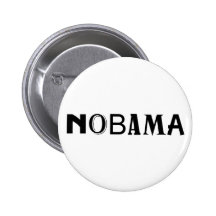 Nobama politischer T-Shirt und Geschenkentwurf Anstecknadel