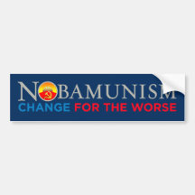 NOBAMUNISM Autoaufkleber