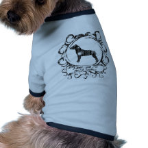 Noble verwitterte amerikanische Pitbull Terrier Haustier Tshirts